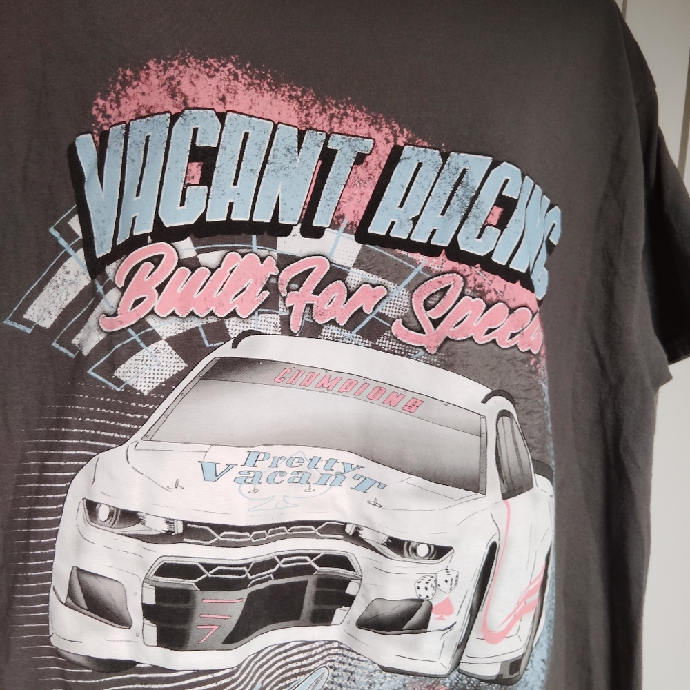 Pretty Vacant Race Car Tee Sz-L - Picture 3 of 5